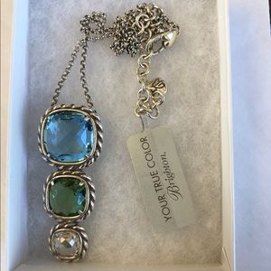 Brighton 3 tiered necklace. 18 inch necklace